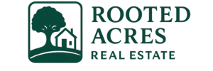 rooted acres logo