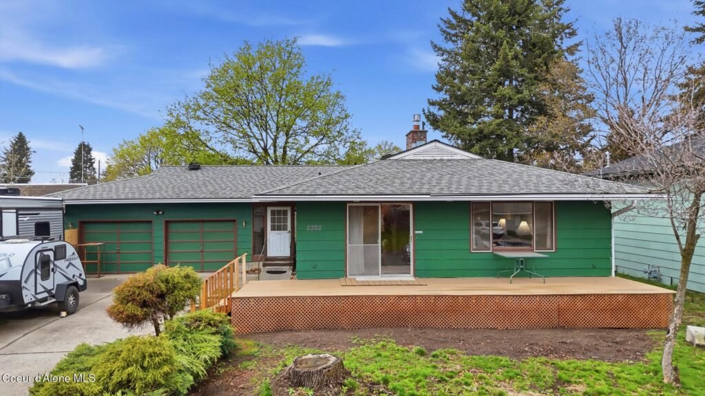 Front of the house located at 2303 N 8th ST
Coeur d'Alene, ID 83814